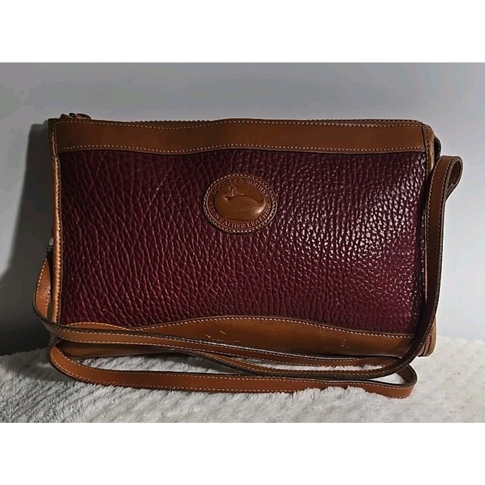 Vintage Dooney & Bourke All Weather Leather crossbody bag